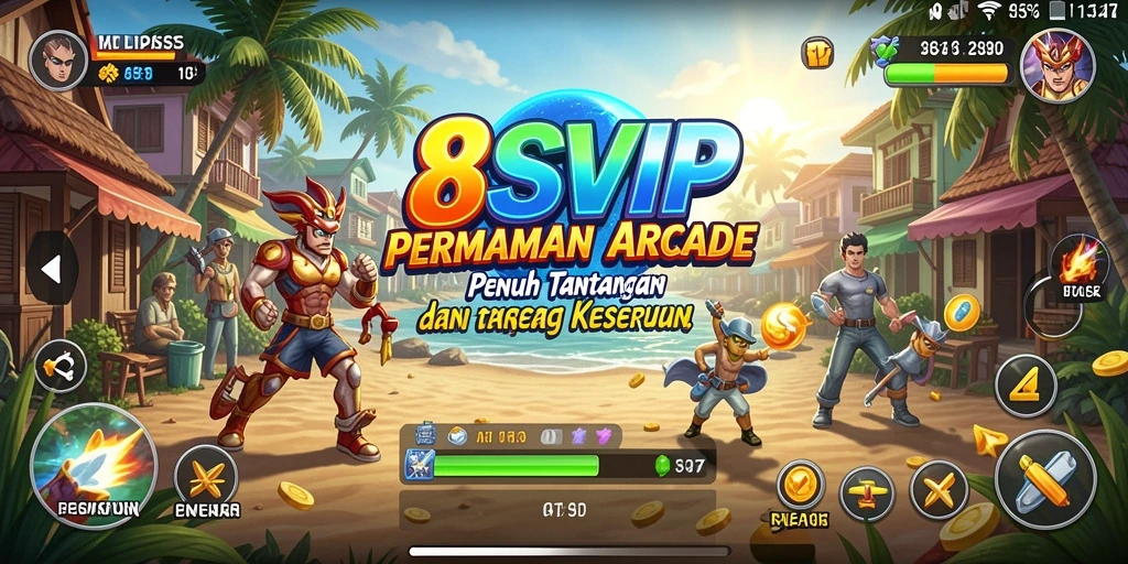 Screenshot 8SVIP menampilkan gameplay seru dengan grafis menarik.