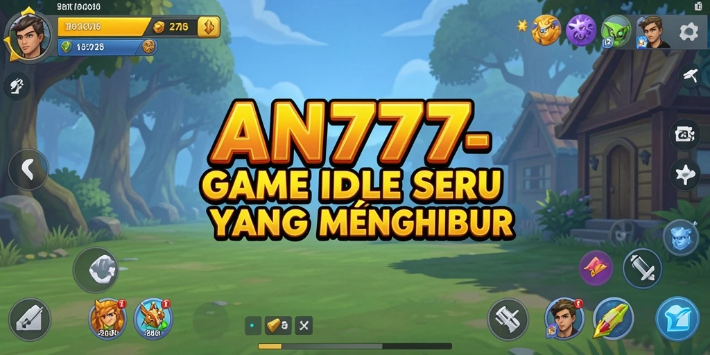 Tampilan gameplay AN777 yang menarik dalam mode Idle.