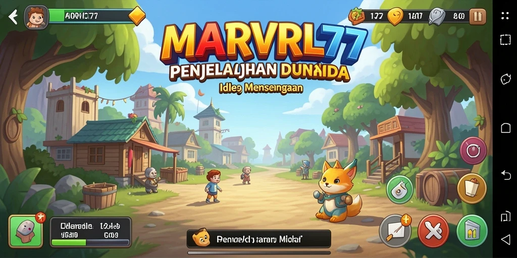 Tampilan gameplay seru dan menyenangkan dari MARVRL77.