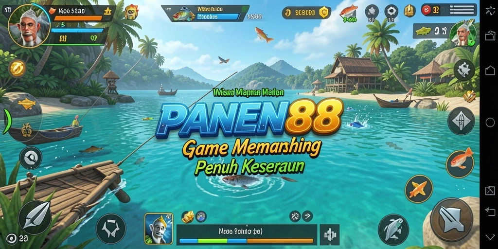 Tangkapan ikan yang besar di gameplay PANEN88.