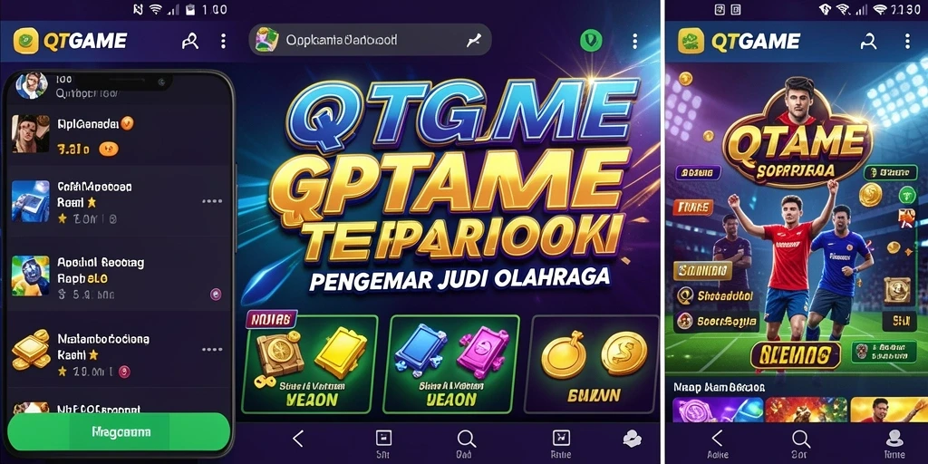 Tampilan menarik dari gameplay sportsbook di QTGAME.