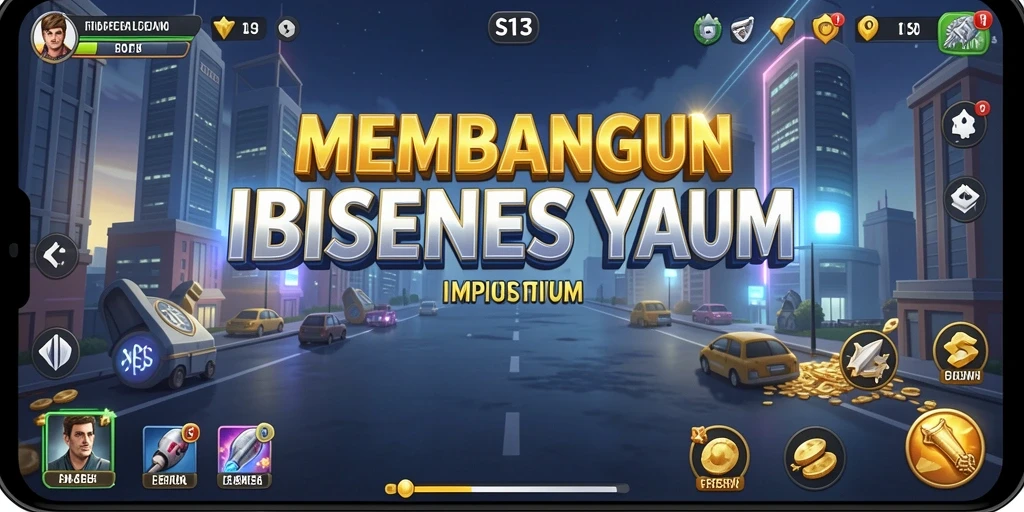 Tampilan gameplay <strong>S13</strong> yang menakjubkan dengan elemen Tycoon yang kuat.