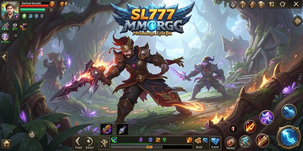Tampilan gameplay SL777 yang menakjubkan dan mendalam.