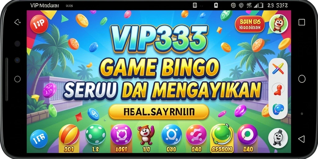 Gameplay Bingo yang menarik dan interaktif di VIP333.